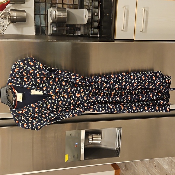 💕ANTHROPOLOGIE MAEVE💕 Catherine Shirtdress ~ Beach Umbrella Print 14 NWT - Picture 11 of 16